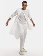 Matsue - Kurta - White view 6