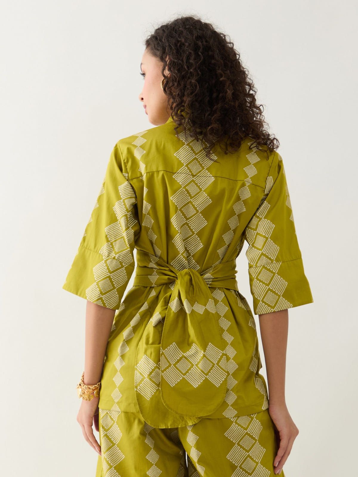 RENE SHIRT - LEAF - image 4
