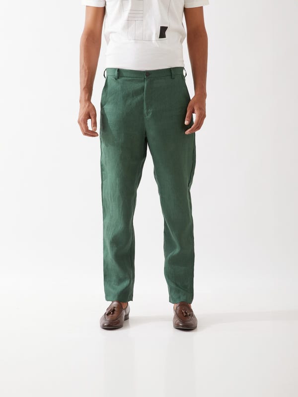 SON OF A NOBLE - SNOB — TOCO- TROUSER - GREEN