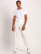 SENDAI TROUSER - WHITE view 5