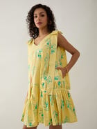 NUBRA DRESS - LEMON view 4
