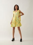 NUBRA DRESS - LEMON view 5