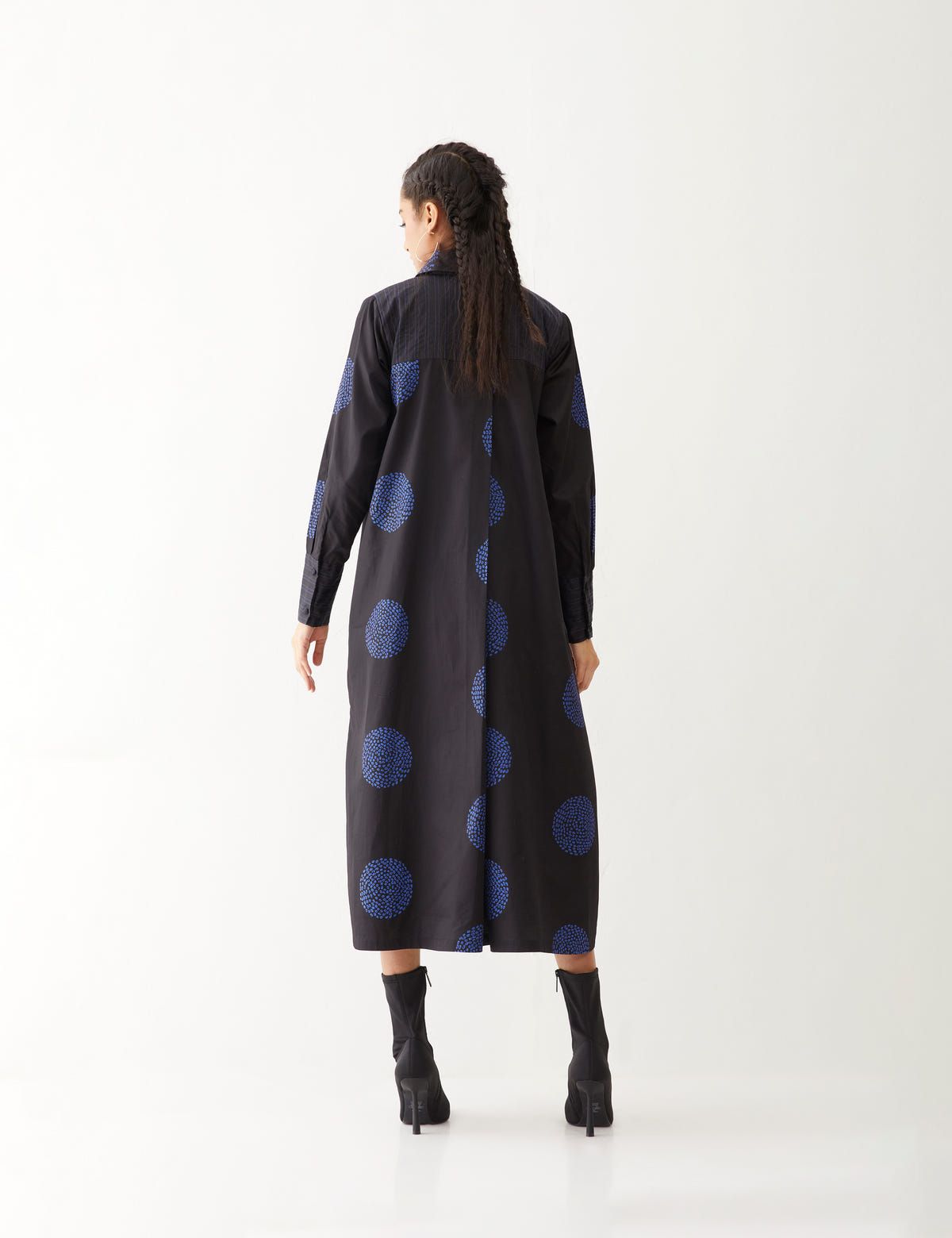 BELLA DRESS - BLACK - image 3