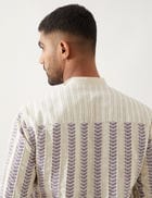 BLAKE CATKIN KURTA - IVORY view 3
