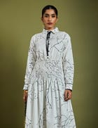 VARI DRESS - OFF WHITE view 4