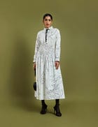 VARI DRESS - OFF WHITE view 5