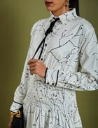 VARI DRESS - OFF WHITE view 7