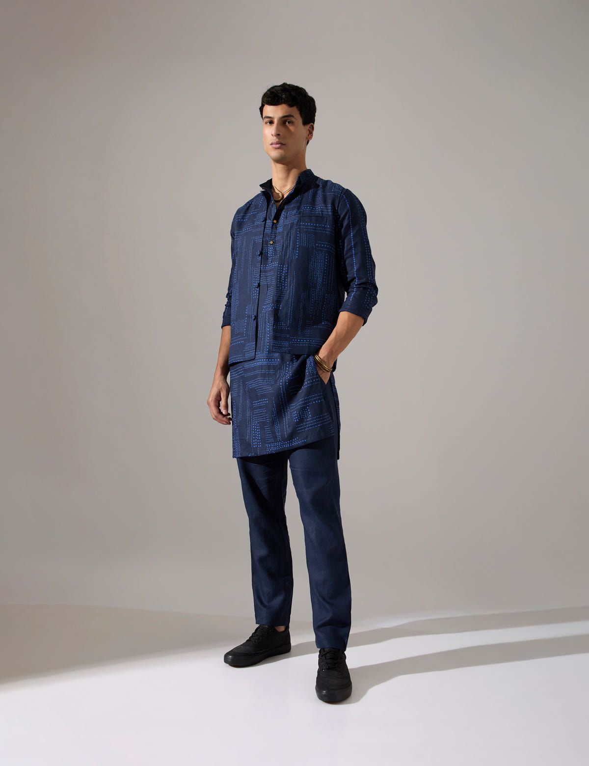 Cameron dots Bandi - Navy - image 3