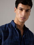 Cameron dots Bandi - Navy view 5