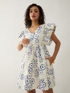 GALA DRESS - OFF WHITE view 4