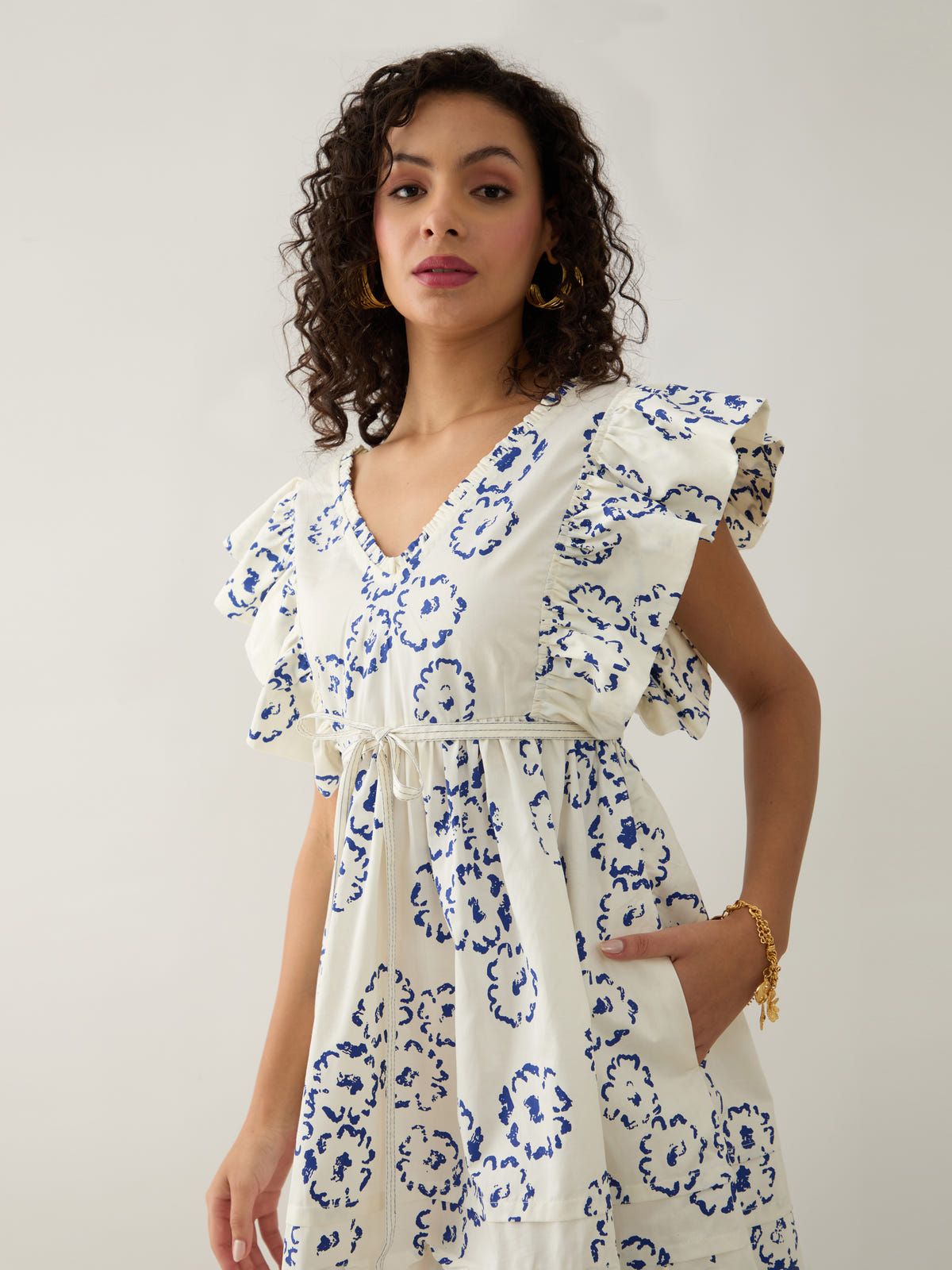 GALA DRESS - OFF WHITE - image 5
