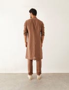 AAKI KURTA SET - BROWN view 4