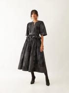 JOY DRESS - BLACK view 1