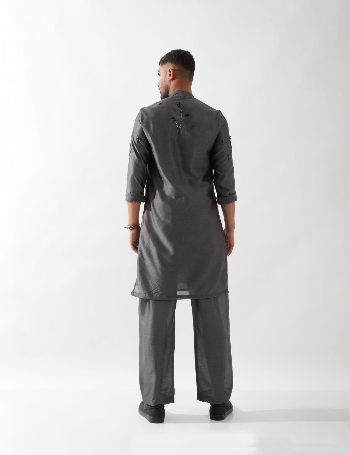 THEO KURTA SET - GREY - image 4