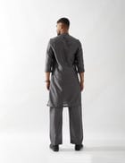 THEO KURTA SET - GREY view 4