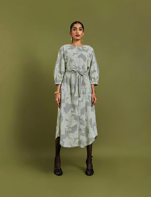 SON OF A NOBLE - SNOB — CASA DRESS - BROKEN LINES