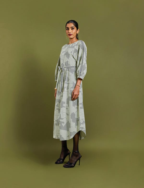 SON OF A NOBLE - SNOB — CASA DRESS - BROKEN LINES