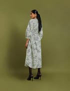 CASA DRESS - BROKEN LINES view 3