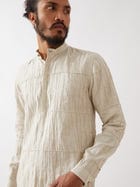 MATEO KURTA SET - IVORY view 1