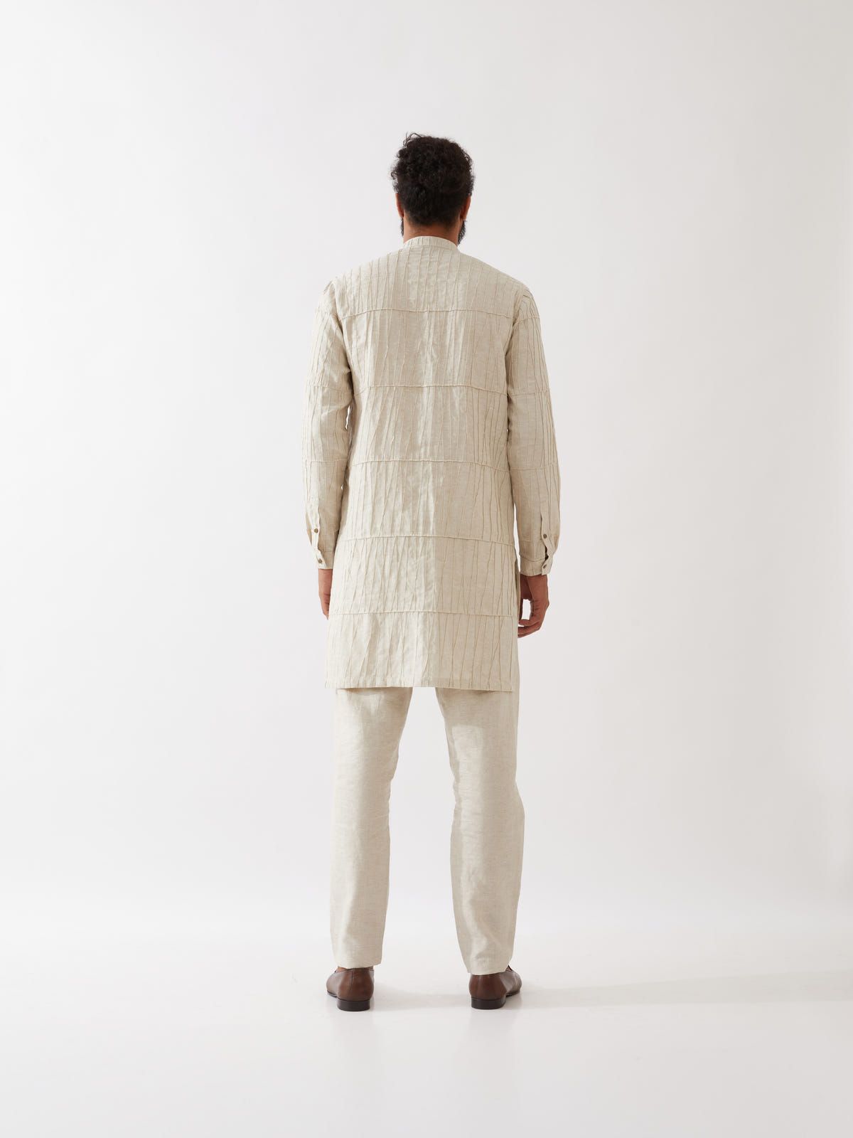 MATEO KURTA SET - IVORY - image 4