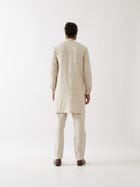 MATEO KURTA SET - IVORY view 4
