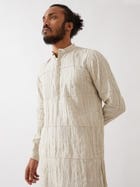 MATEO KURTA SET - IVORY view 5