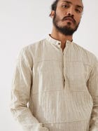 MATEO KURTA SET - IVORY view 7