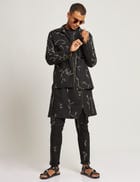 GIR JACKET TWIGS - BLACK view 4