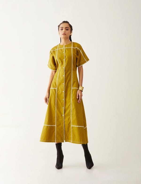 SON OF A NOBLE - SNOB — MAINE DRESS - GOLD