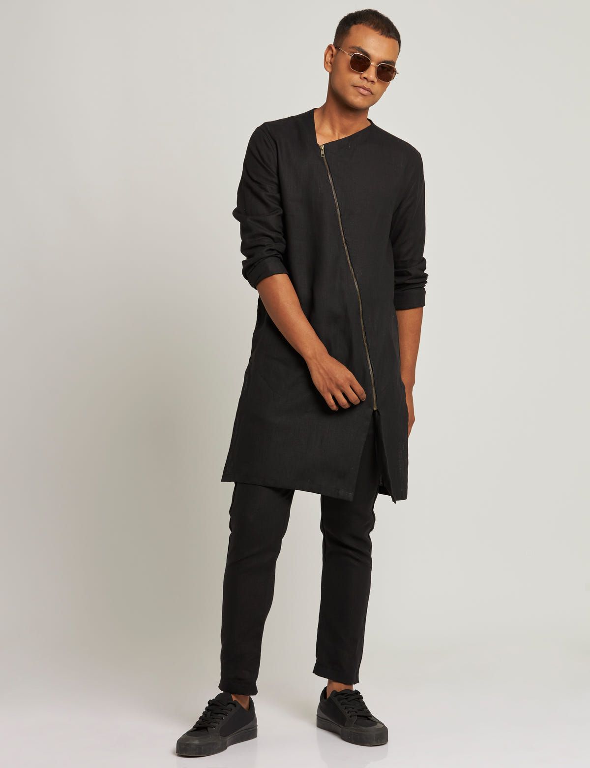 ADIL KURTA- BLACK - image 5