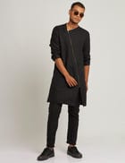 ADIL KURTA- BLACK view 5
