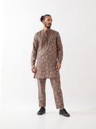 ACE FLORA KURTA SET - GREY view 4
