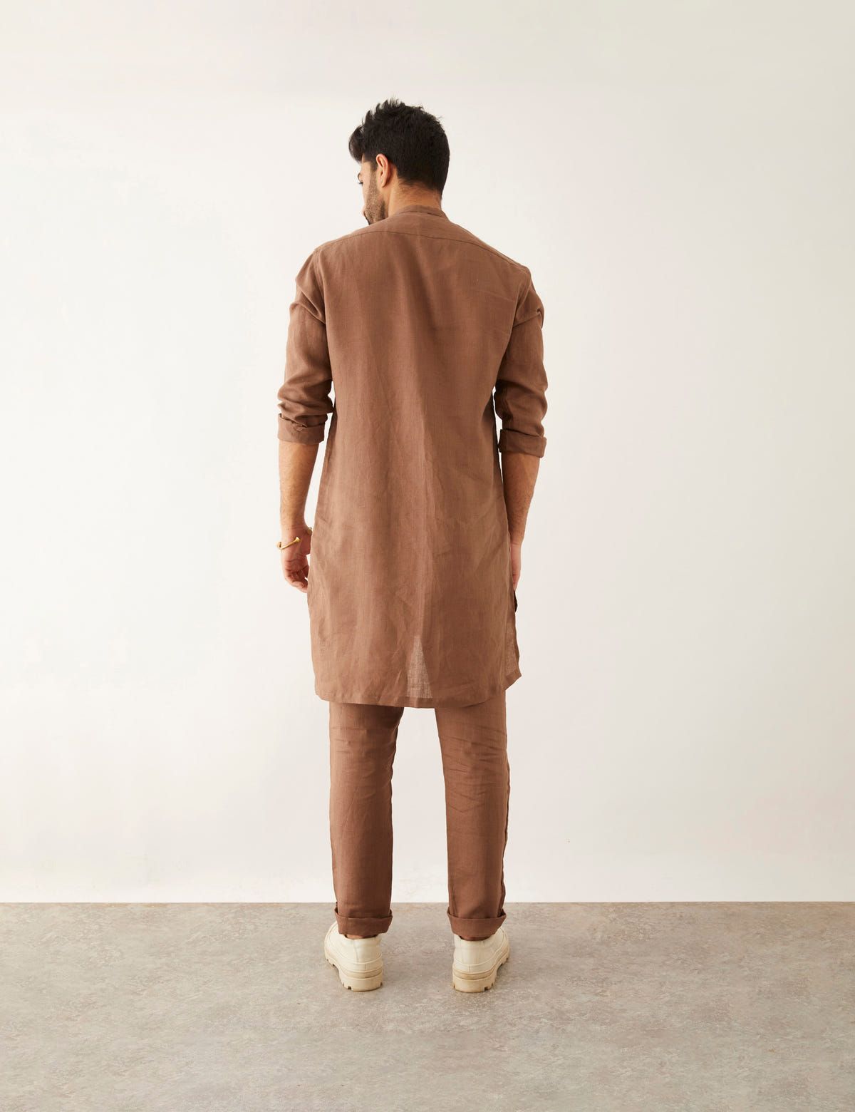 DRISS - KURTA - BROWN - image 4