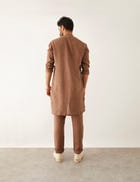 DRISS - KURTA - BROWN view 4