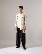 Orion Estate Kurta Set - Off White view 2