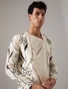 Orion Estate Kurta Set - Off White view 7