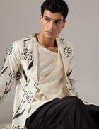 Orion Estate Kurta Set - Off White view 8