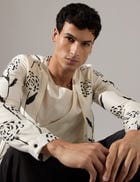 Orion Estate Kurta Set - Off White view 10