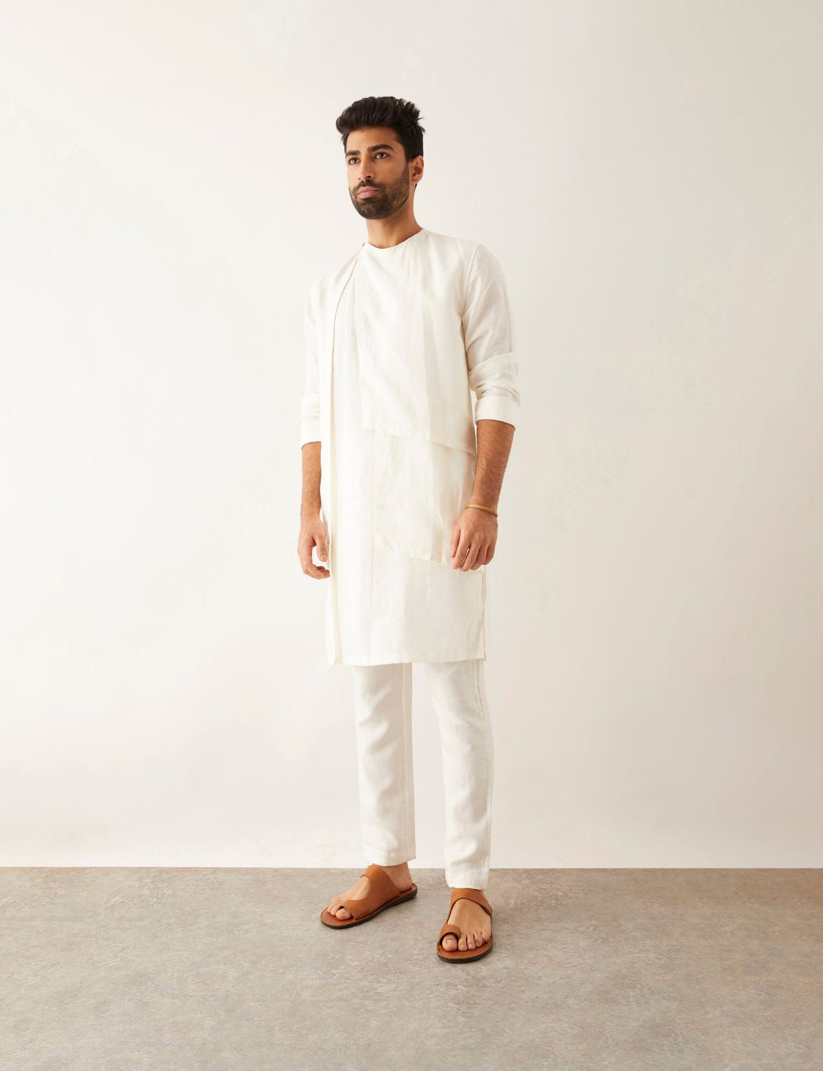 EMIR - KURTA - WHITE - image 3