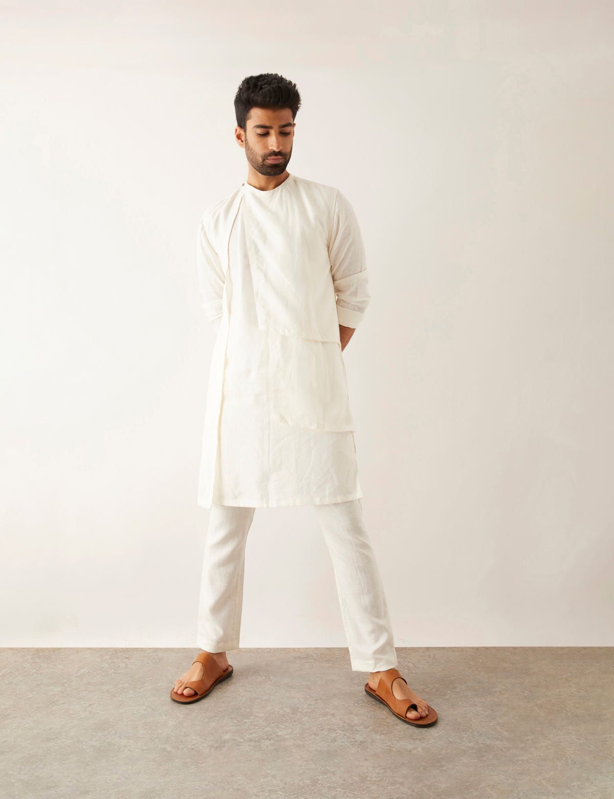 EMIR - KURTA - WHITE - image 5