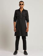 PATHAN SET - BLACK view 2
