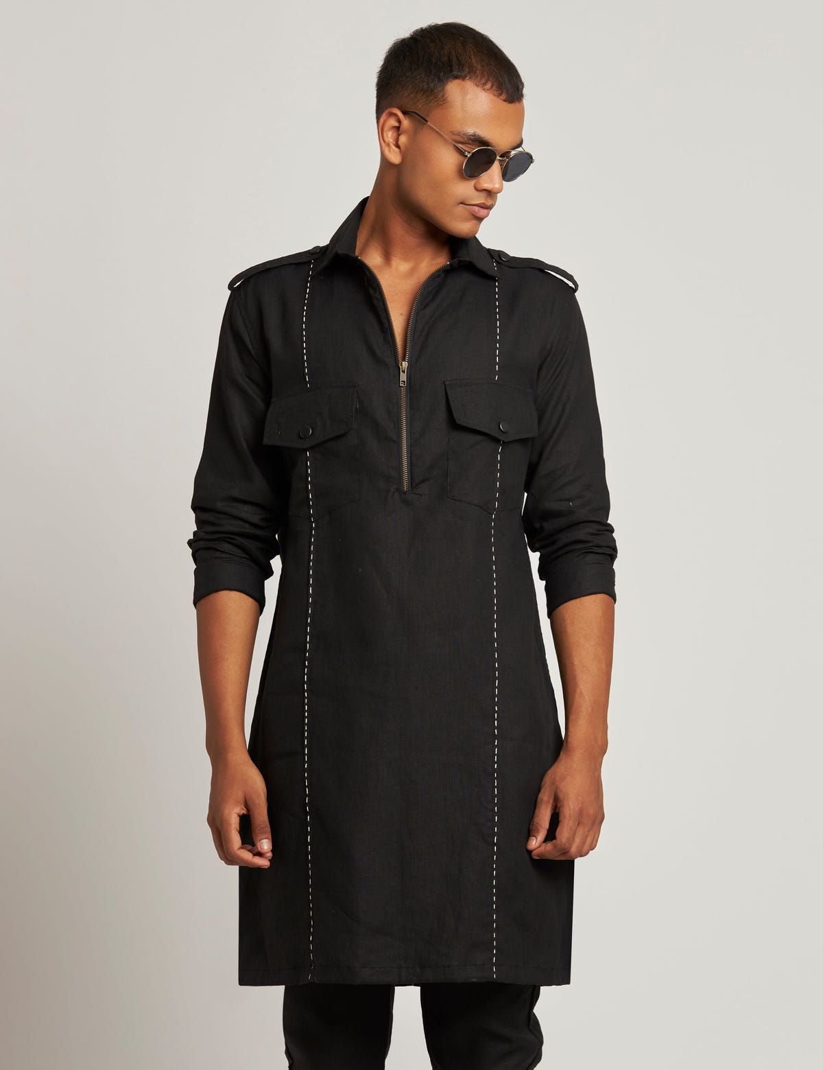 PATHAN SET - BLACK - image 3