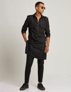 PATHAN SET - BLACK view 6