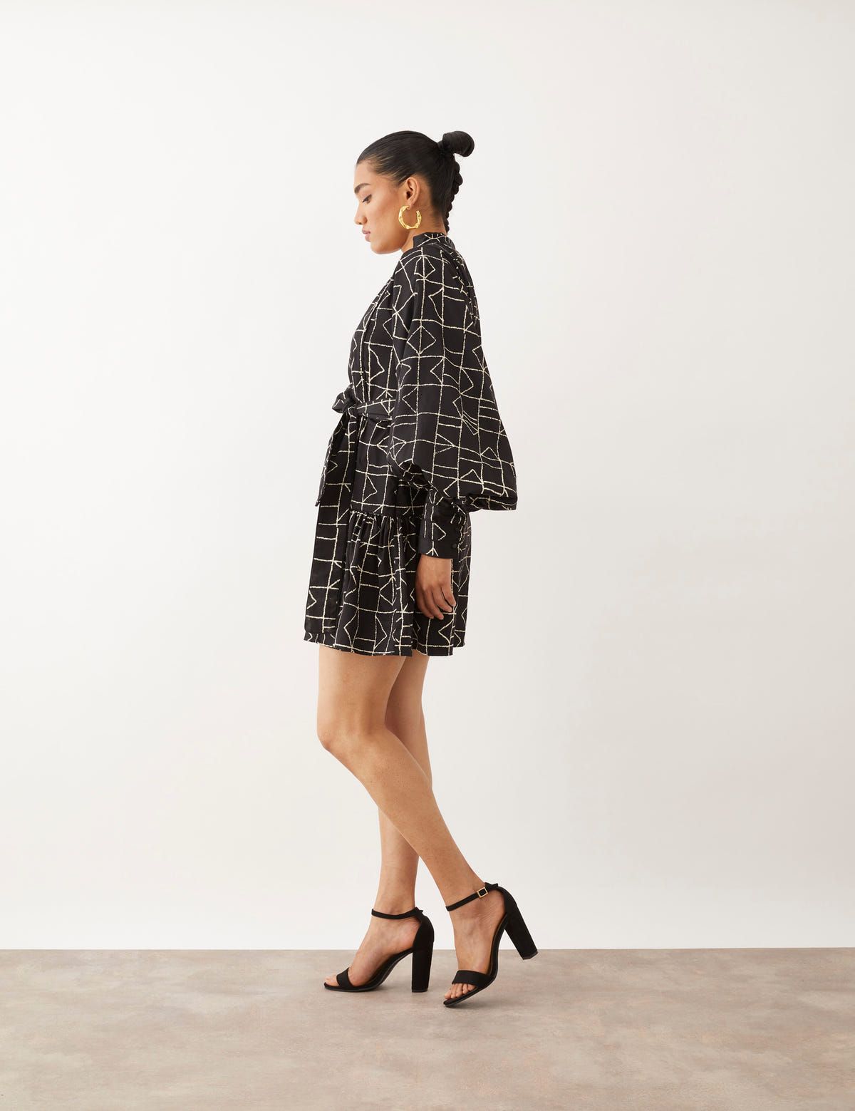 CLARA DRESS - BLACK - image 3