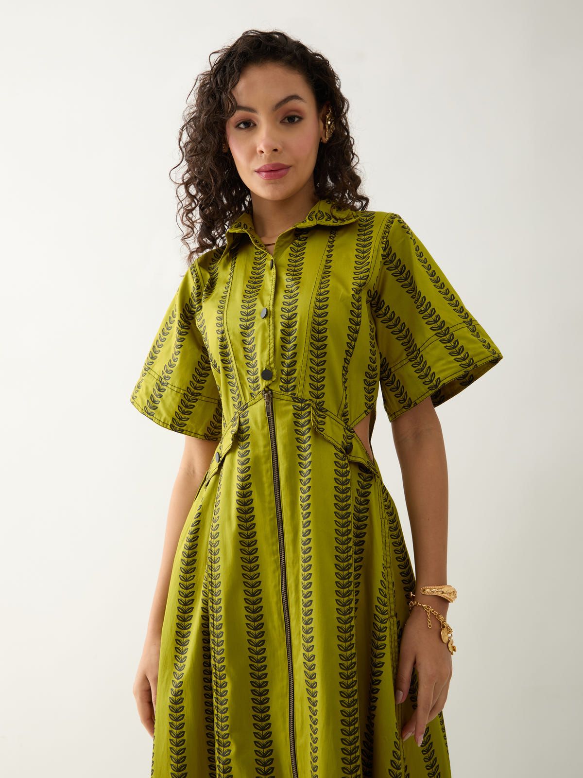 MARTIN DRESS -  LEAF - image 4