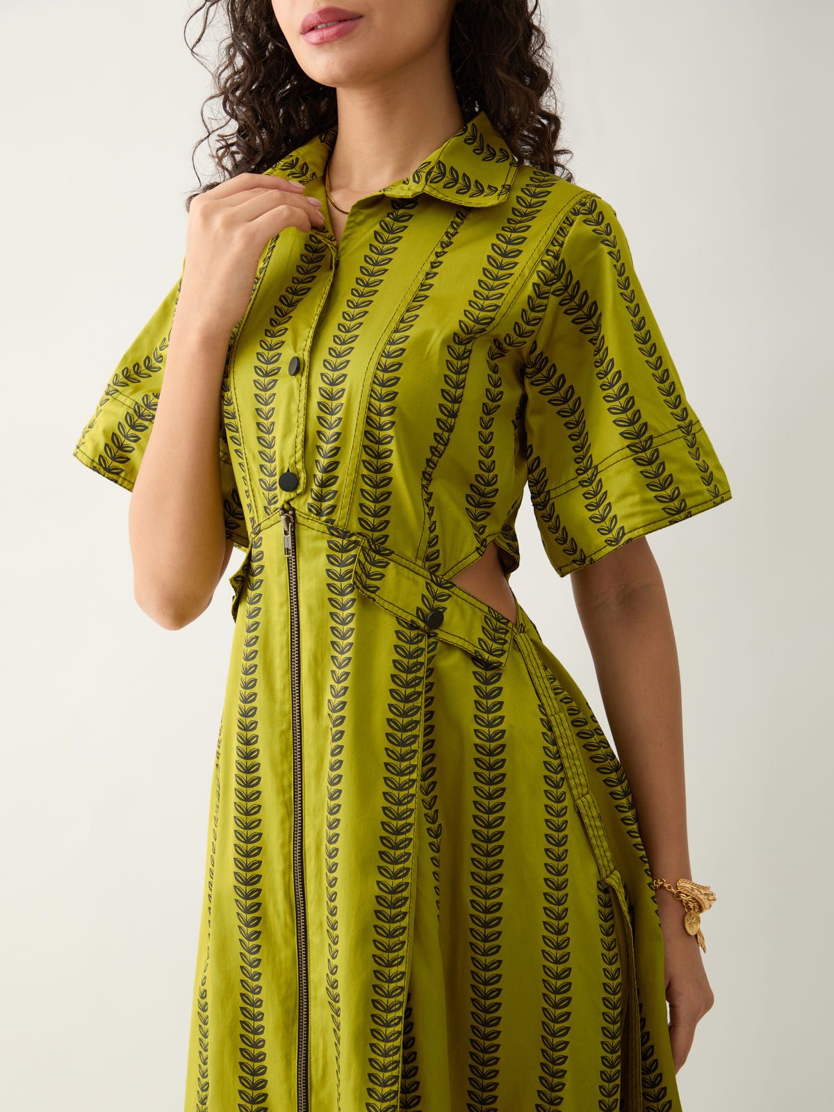MARTIN DRESS -  LEAF - image 5