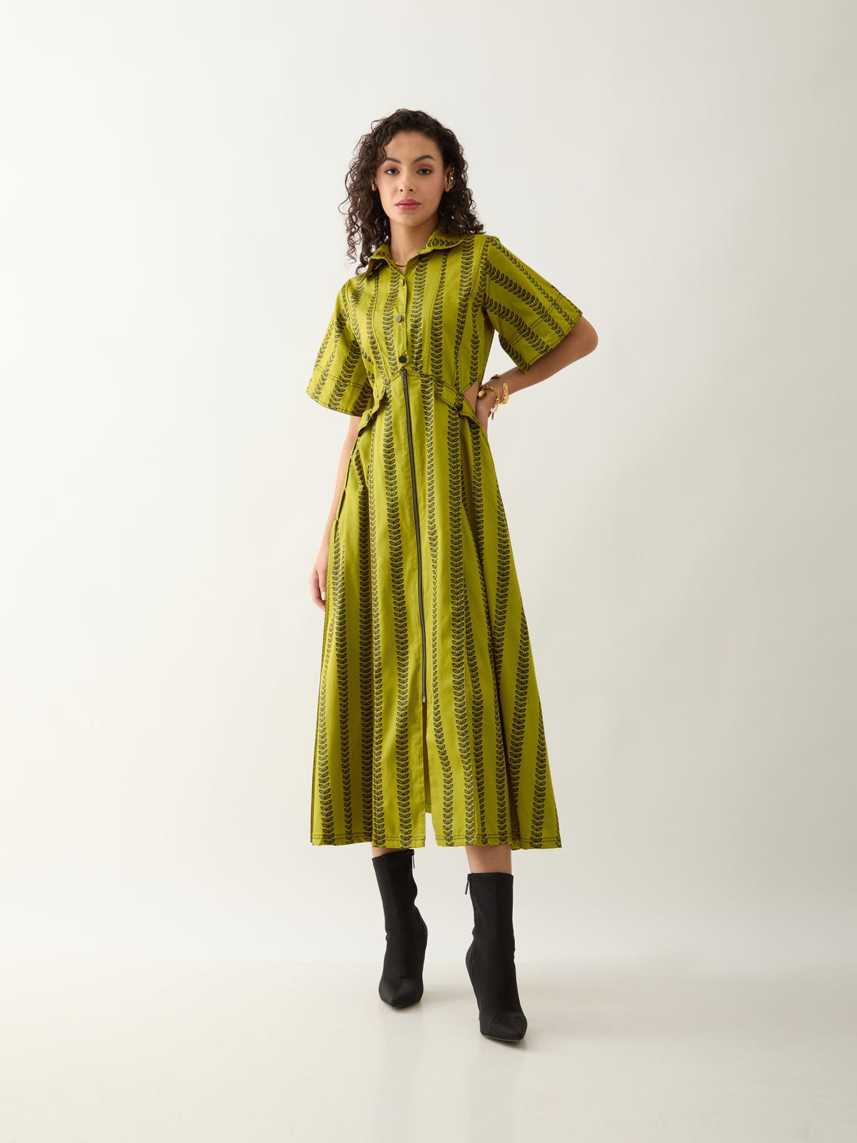 MARTIN DRESS -  LEAF - image 6
