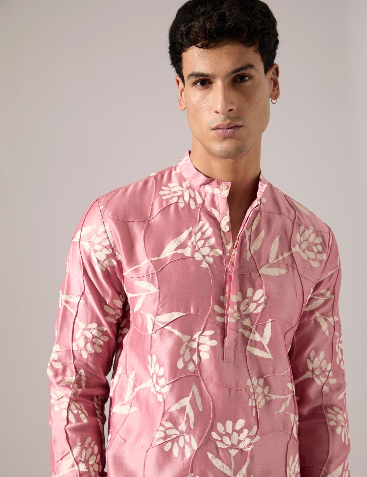 Quentin Paradise Kurta Set - Pink - image 7
