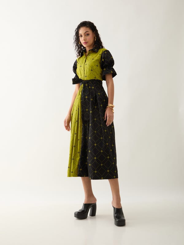 SON OF A NOBLE - SNOB — MAGNUM DRESS - LEAF