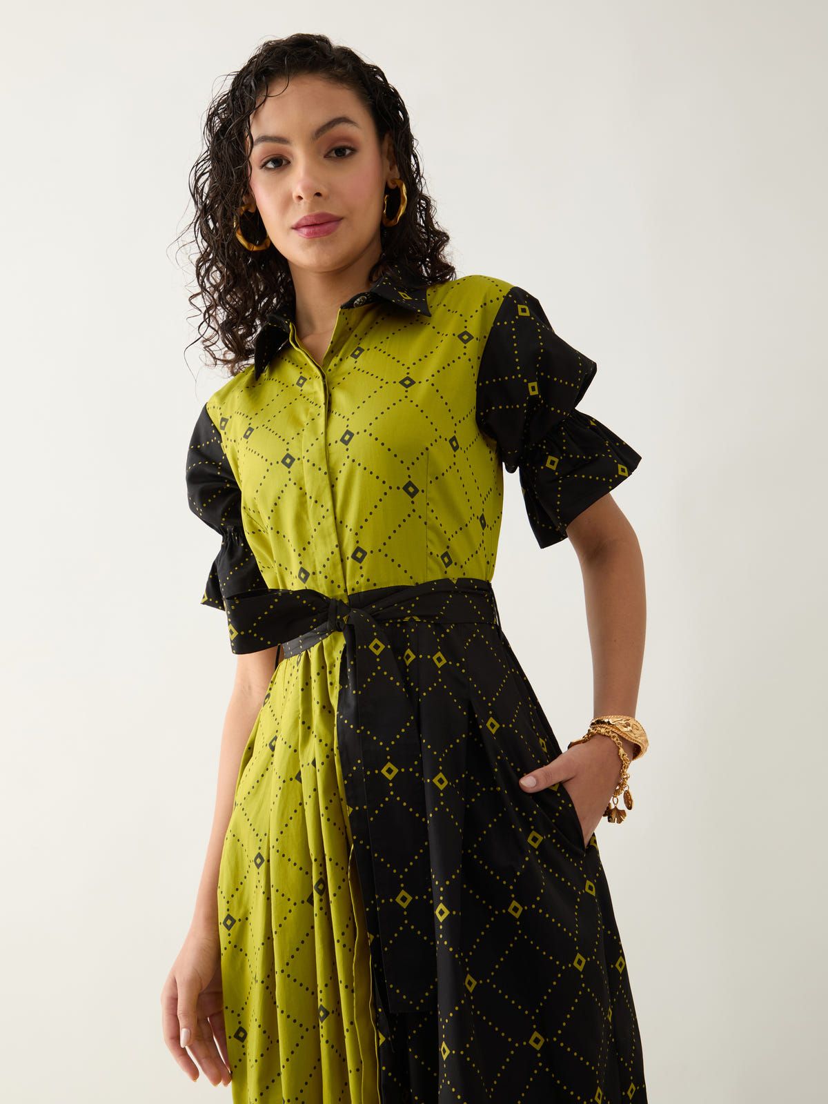 MAGNUM DRESS - LEAF - image 4